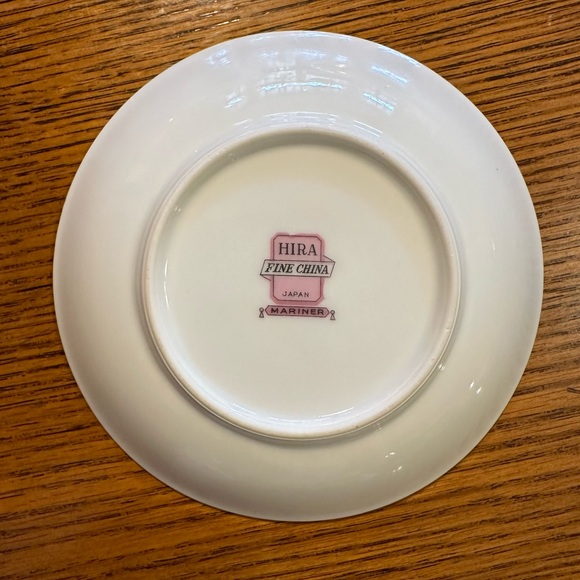 Set of 4 Vintage Hira Fine China of Japan, Mariner Pattern Small 5.5” Bowls - Picture 5 of 5